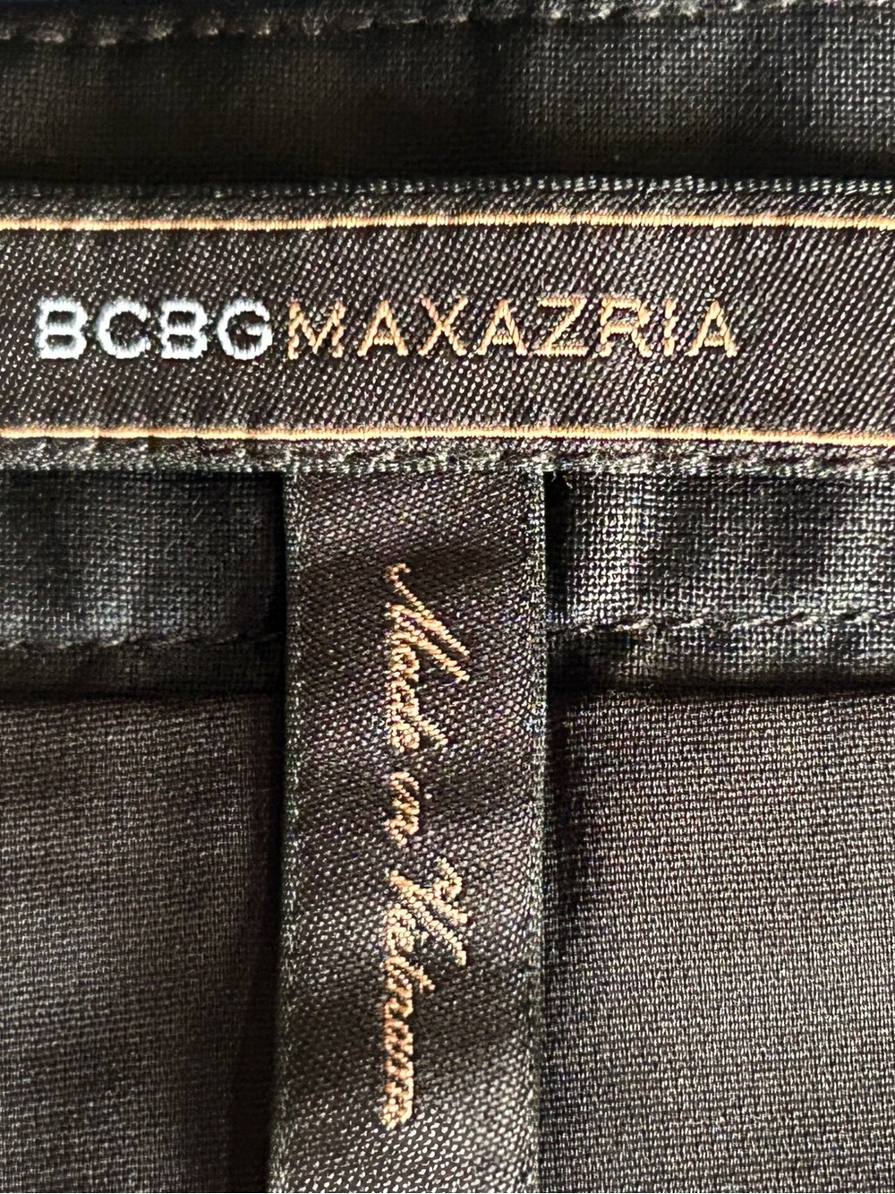 BCBGMaxAzria Black Mini Skirt, Size S - Picture 11 of 12
